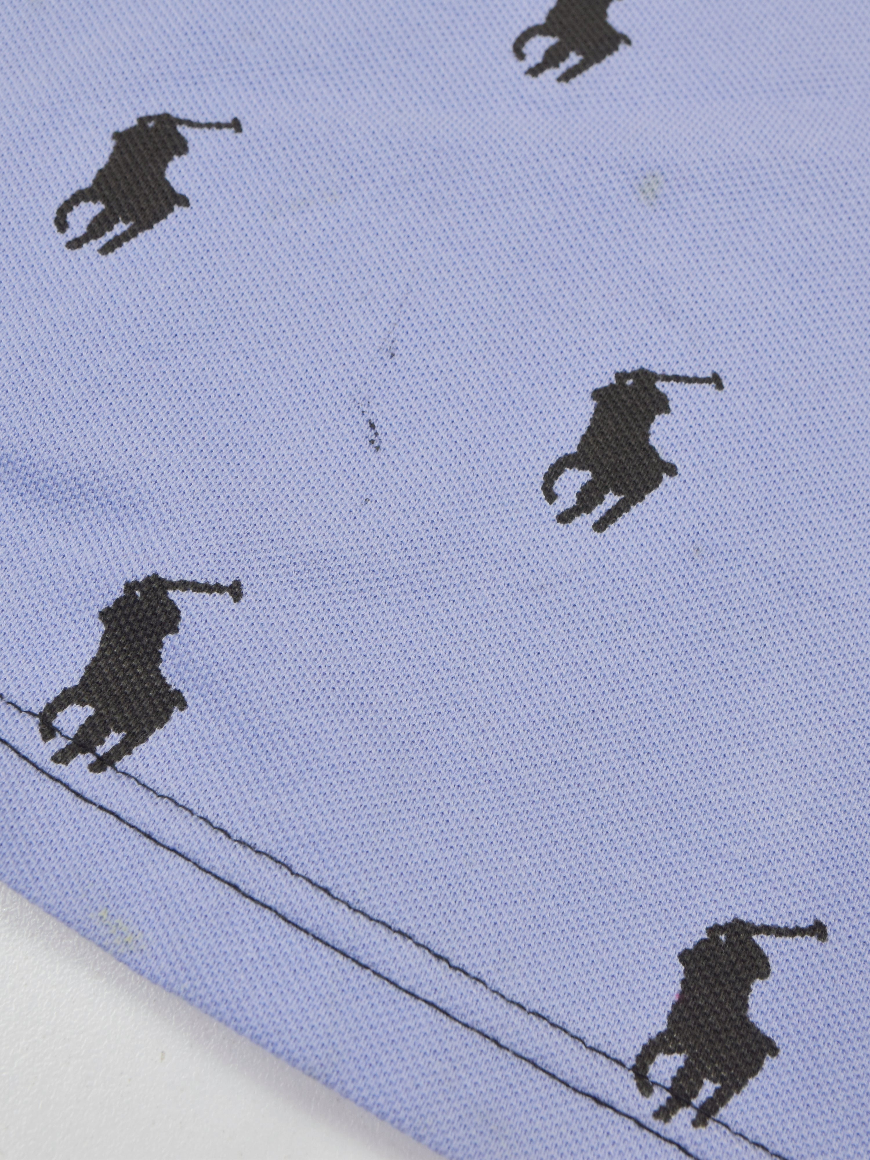 Summer Polo Shirt For Men-Purple Blue-AN3973