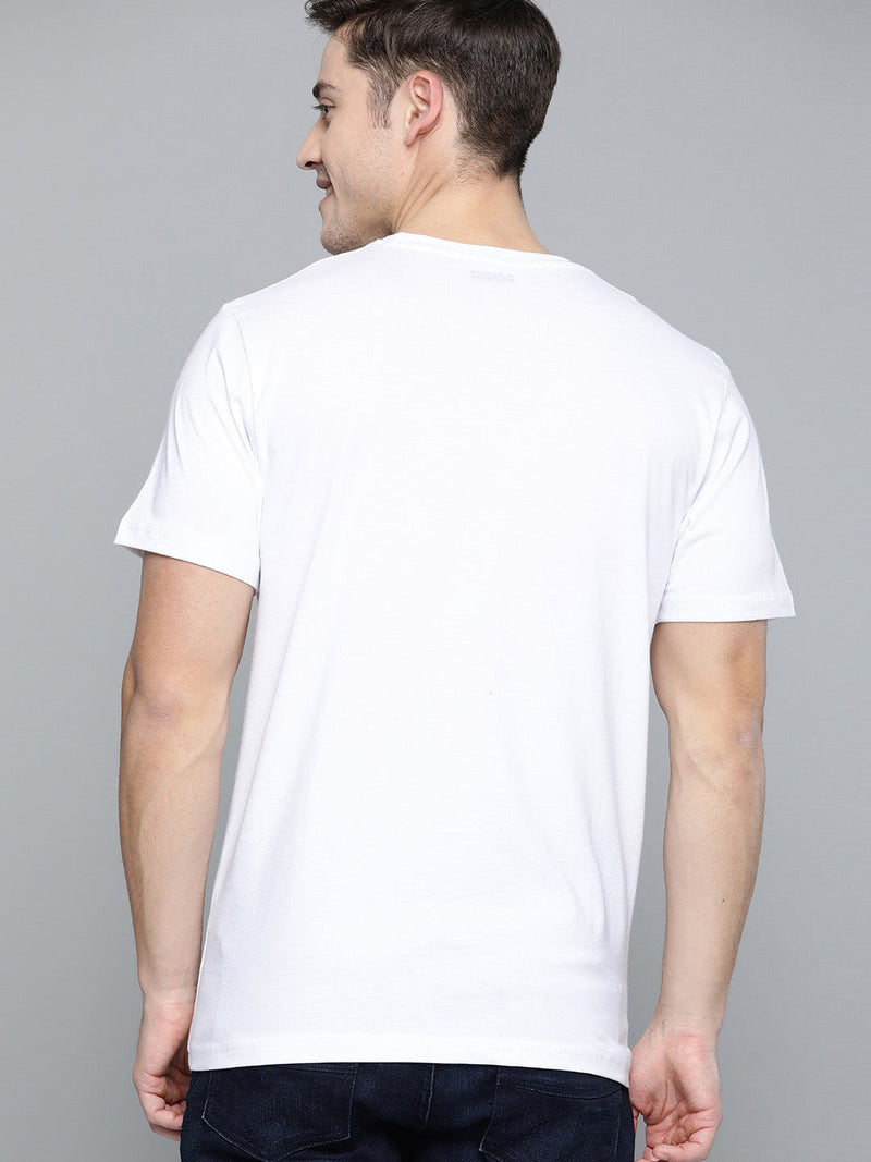 Summer Tee Shirt For Men-White-AN4052