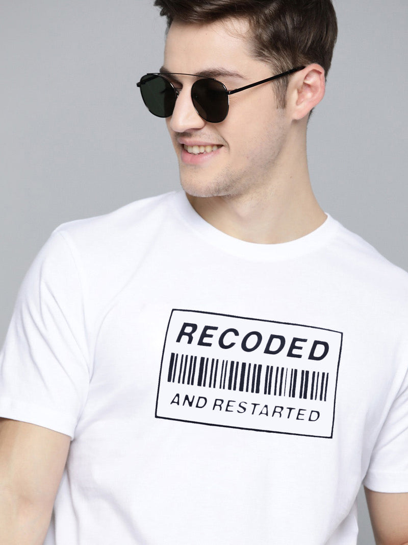 Summer Tee Shirt For Men-White-AN4052