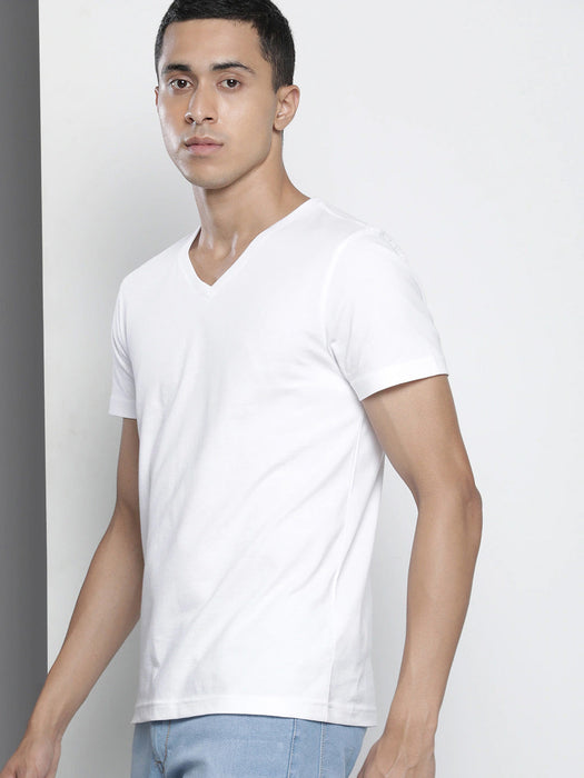Summer Tee Shirt For Men-White-AN4065