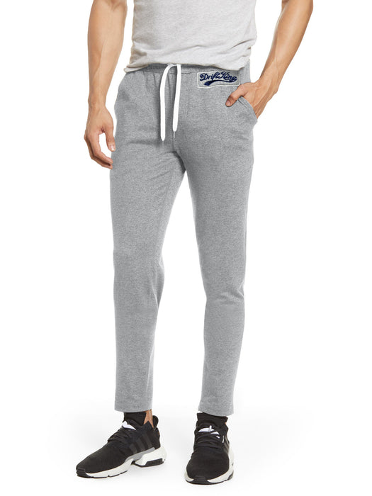 Drift King Regular Fit Fleece Trouser For Men-Grey Melange-BE15398
