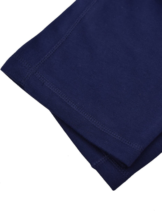 Drift King Regular Fit Zipper Fleece Jogger Trouser For Men-Navy-BE15401