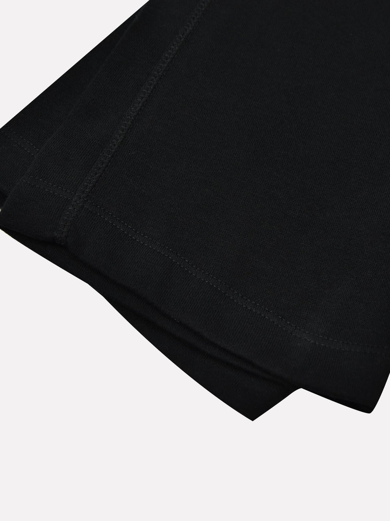 Slazenger Straight Fit Fleece Trouser For Men-Black-RT2110