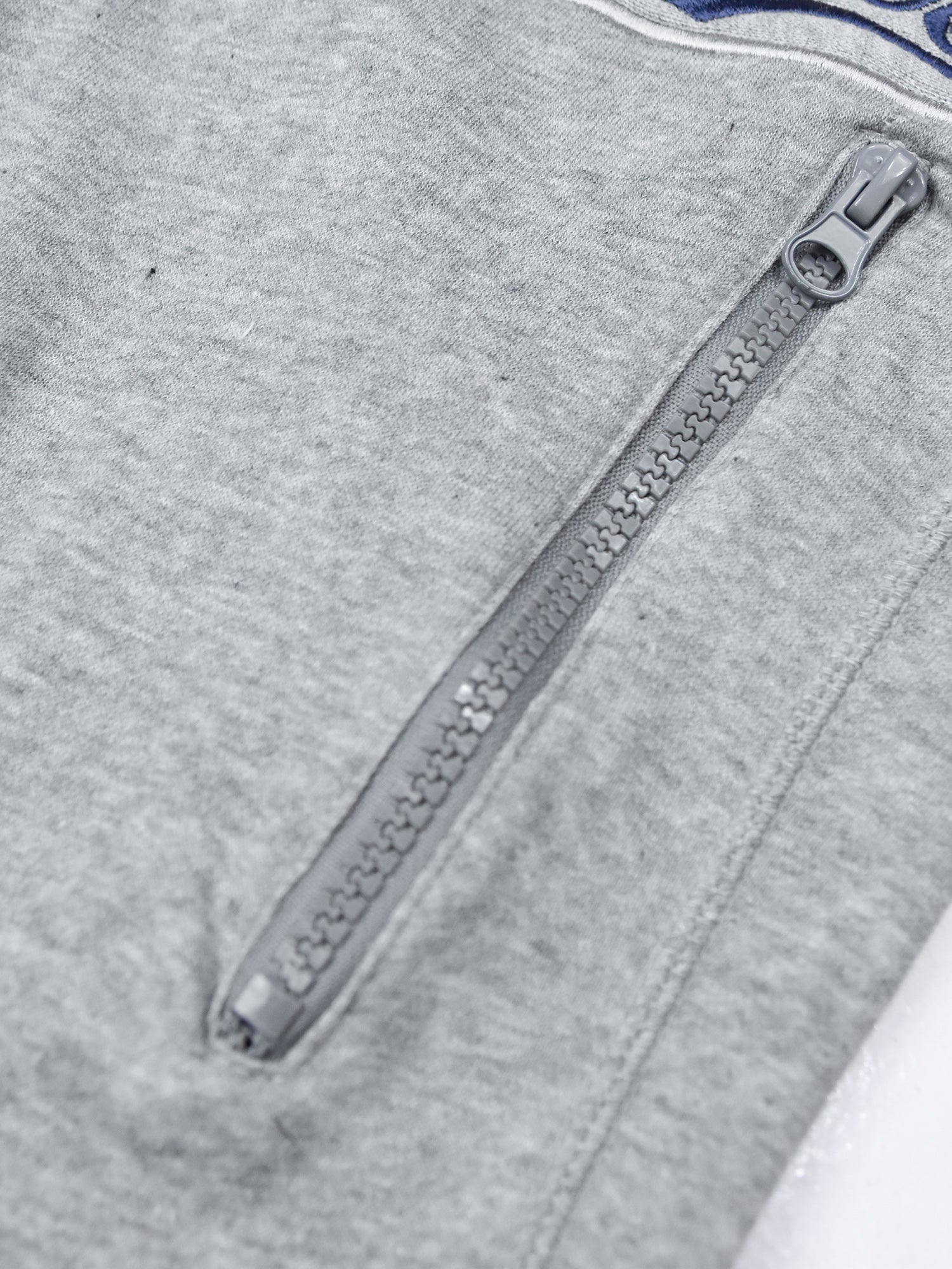 Drift King Regular Fit Fleece Trouser For Men-Grey Melange-BE15398