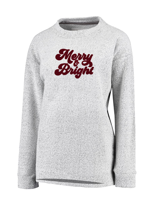 Royce Comfy Terry Sweatshirt For Ladies-Silver-BR97