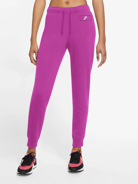 NK Fleece Jogger Trouser For Ladies-Pink-RT1265